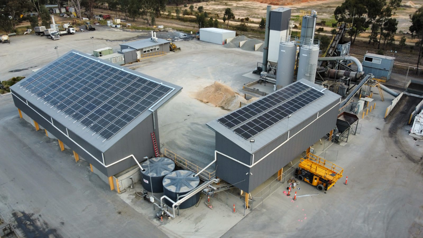 Solar on factory